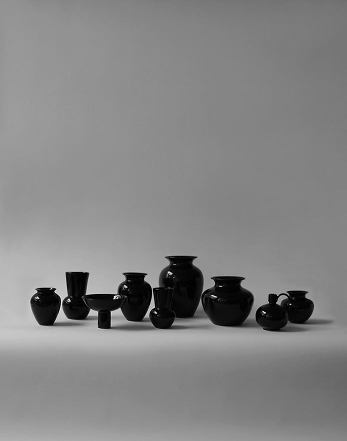 NR Round Vase Small - Onix