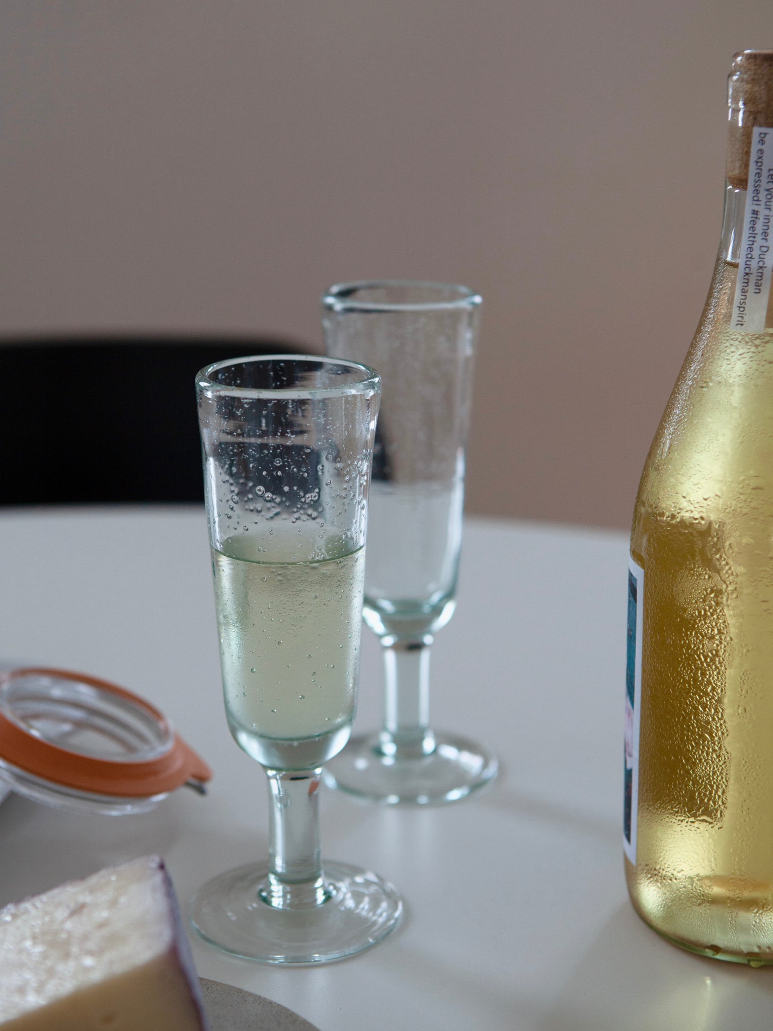 Pure Chamagne Glassware Set of 2