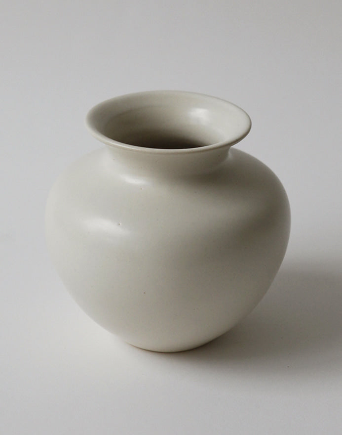 NR Round Vase Small - Fog