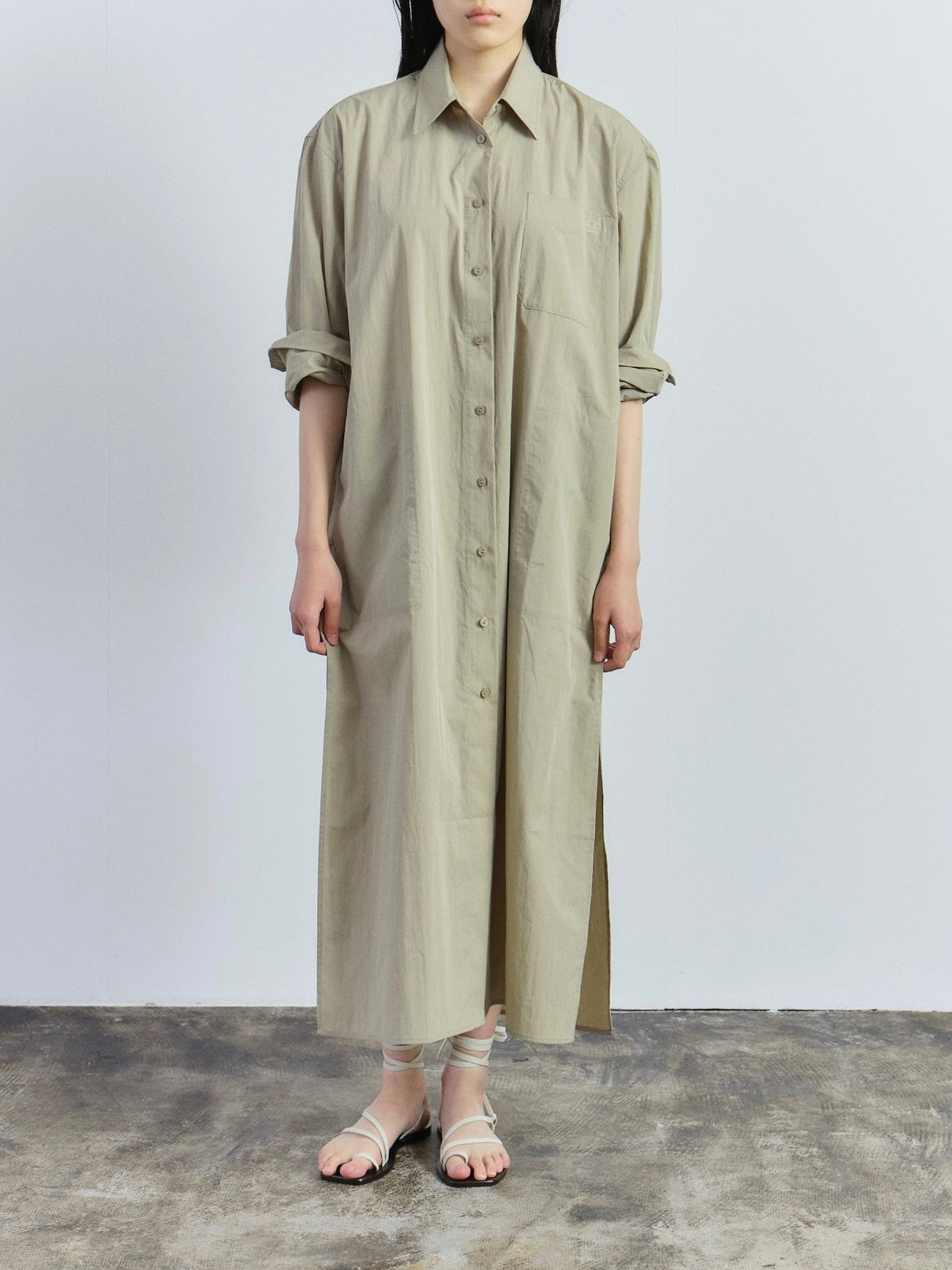 COS + Linen Shirt Dress