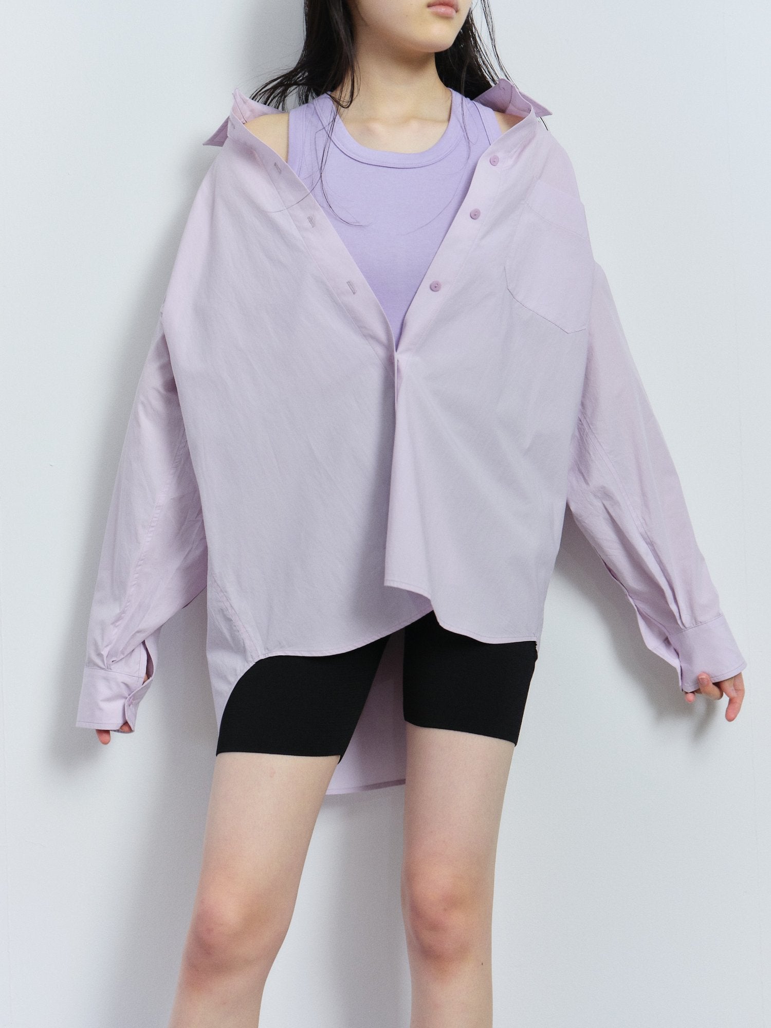 Oversized Shirt - Lavender
